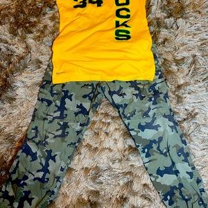 Camouflage Cargo Joggers